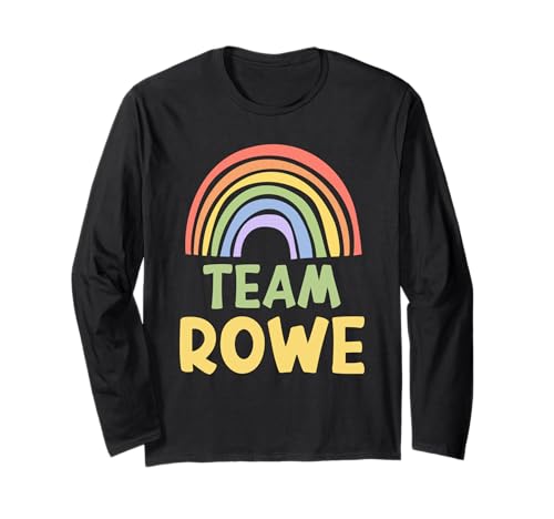 Happy Colorful Team Rowe Rainbow Pride Green Yellow ����T�V���c