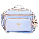 Bolsa Mala Maternidade Grande Bebe Enxoval Menino Menina - Linha Austin (Azul)