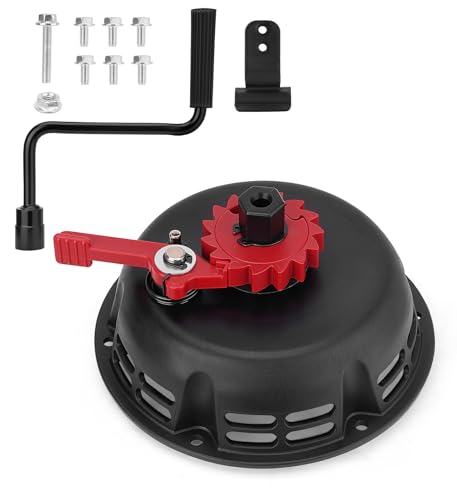 Easy Quick Fast Pull Start Recoil Starter Assembly Compatible with Predator 212,Coleman CT200U B200R 200cc Mini Bike and KT196 Go Kart,Crank Handle Start for Honda 6.5HP GX160 196 Hisun Engine-P