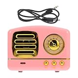 Mini altavoces inalámbricos retro portátil potente sonido inalámbrico vintage altavoces para decoración casera/pared/habitación