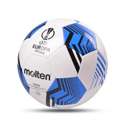 Molten Unisex's 1000 Football, White/Blue, Size 5 #TOP3