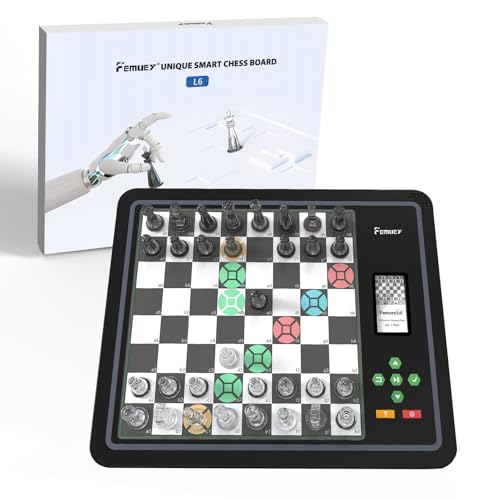 Electronic Chess Set, Board Game, Computer Chess Game, Electronic Chess Set Game, Chess Sets Games Lovers, for Beginners Great Partner for Play and Practice