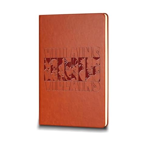 ZWYQWN Villains Movie Gift Leather Notebook for Women Girls Chillin Is Like A Villain Journal Notebook Villains Fans Gift Birthday Gifts for Evil Queen (villain) Cover