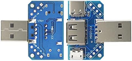 USB Soket Çevirici Kart Usb Type C Micro Usb Erkek Dişi USB Cep Telefonu Elektronik Cihaz Usb Port Konnektör Şarj Soket Adaptör - Görsel 3