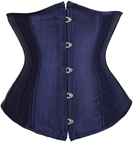 Women Corset Bustier Tops Waist Training Cincher Vintage Underbust Corset Bodyshaper