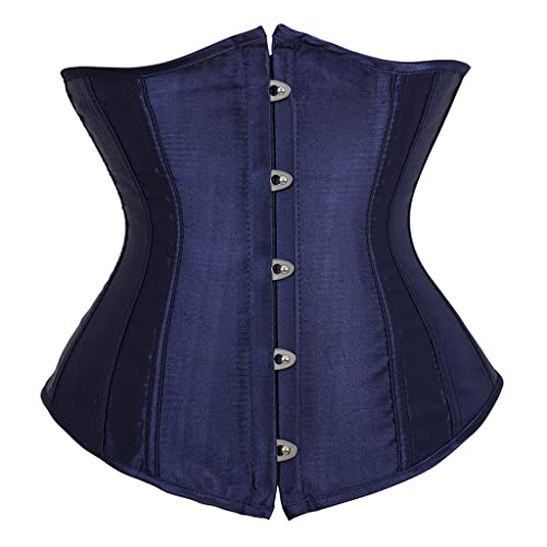 Women Corset Bustier Tops Waist Training Cincher Vintage Underbust Corset Bodyshaper #TOP2