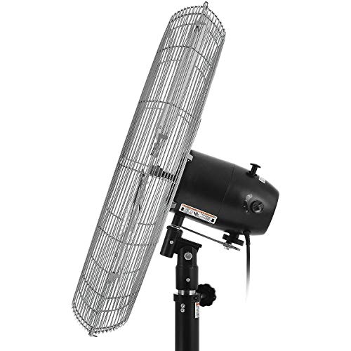 Global Industrial Deluxe Oscillating Pedestal Fan, 30" Diameter, 1/2Hp, 10,000Cfm #TOP3