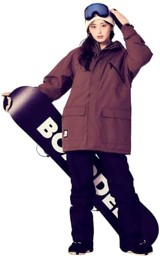 （11:30時点） [ＢＯＡＲＤＥＥ] ゆうちゃみ スノボウェア レディース 上下セット スノーボードウェア OT42W×OB41W ボーディー スキーウェア