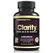 Brain Supplement Nootropic - Mind & Energy Booster - Improve Focus, Memory & Mood - Clarity - DMAE, Bacopa Monnieri, Huperzine A & More - for Superior Brain Function - 30 Servings