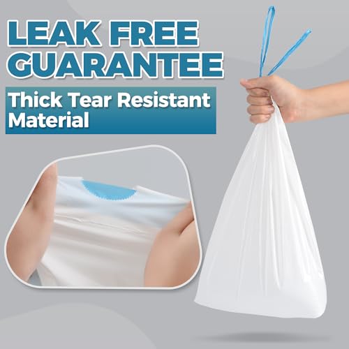 70 Pack Bedpan Liners Disposable Commode Liners with Absorbent Pads – Bedpans or Bedside Commode Bags – Bed Pan Liners for Elderly Females, Men, Women - Bed Pans Liner Nursing Homes and Hospitals