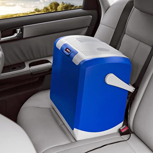 Wagan El6224 12V Personal Thermoelectric Cooler/Warmer, 24 Liter Capacity, Portable Electric Car Cooler Warmer With 12/24V Dc, 12V Small Fridge For Car, Rv, And Camping Use, Ul Listed #TOP5