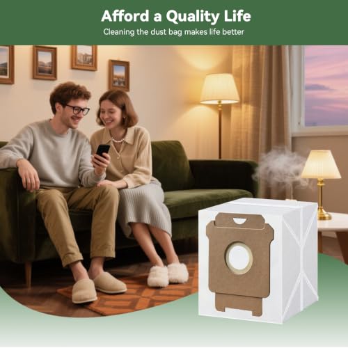 Image of WAIKAS Dust Bags for iRobot Roomba Robot Vacuum (i /s /j & 100-700), 15-Pack