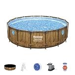 Bestway 56725-4 Set piscina fuori terra Power Steel Swim Vista da 488x122 cm