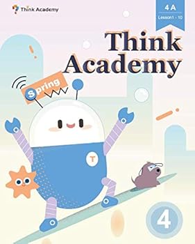 Spiral-bound Think Academy Math Grade 4 (Advancement 2021 Spring A) Book
