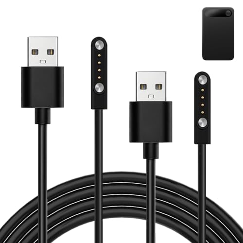 HUKWIMO For Comulytic Note Pro AI �Ή� �[�d�P�[�u�� ���C�z���� USB�[�d�R�[�h �^���y���p �����p�[�d�P�[�u�� �}�O�l�b�g�[�q �[�d���₷�� �����^�� �I�t�B�X �� ����p(2�{,�u���b�N�j