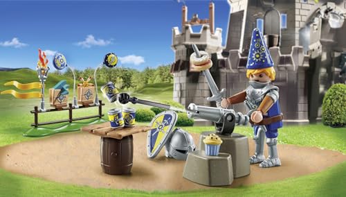 Playmobil 71447 Novelmore : Chevalier et décorations de fête Embarquez pour Un Voyage passionnant dans Le Monde des Chevaliers Dès - vue 3
