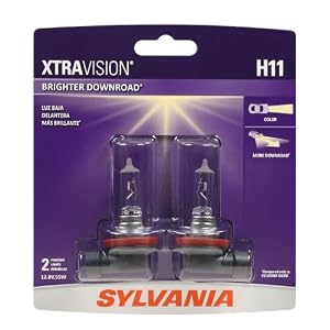 SYLVANIA H11 XtraVision Halogen Headlight Bulbs — 2-Pack