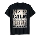 Jonathan Name Shirt Personalized Jonathan First Name T-Shirt