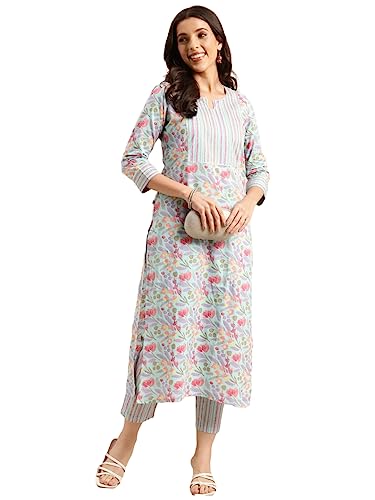 Kurta pour femme GoSriKi ensemble pantalon idéal pour le bureau