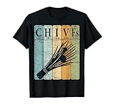 Chives Vintage Chives Farmer Retro Vegetables Farmer T-Shirt