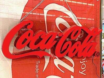 Amazon Co Jp コカコーラ グッズ Coca Cola Led 照明 ライト アメリカン雑貨 ホーム キッチン