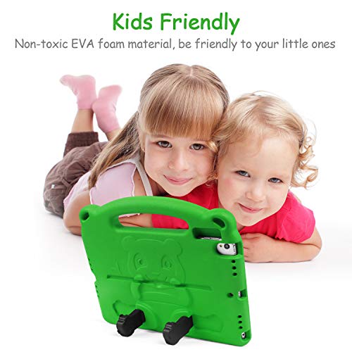 Newstyle Kids Case For Ipad 10.2 2019, Ipad 7Th Generation Case Shockproof Light Weight Protection Handle Stand Kids Case For 2019 Apple Ipad 10.2 Inch (Green) #TOP3