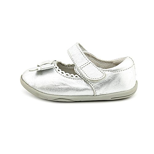 Pediped Girls Grip Betty - K Mary Jane Flats, Silver, 5.5 Toddler Us #TOP1