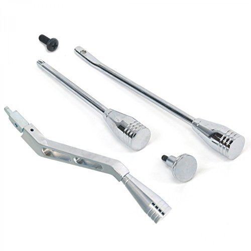 Vintage Parts 324059 Deluxe Chrome Column Shifter Lever and Column Dress Up Kit