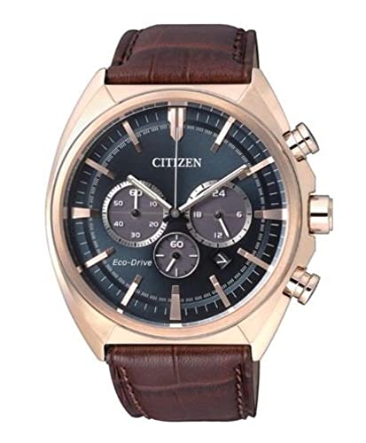 Citizen HerrenArmbanduhr Chronograph Quarz Leder CA4283-04L