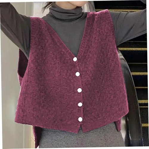 Cárdigan sin mangas para combinar con camisetas de mujer 3