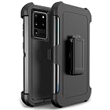 Bisbkrar Defender Case for Samsung Galaxy S20 Ultra 5G 6.9 Inch, Phone Case [Military Grade] 3 in 1