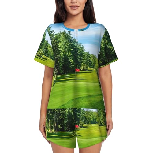 Terrain de golf EdWal imprimé sur affiche pour décoration murale de salon