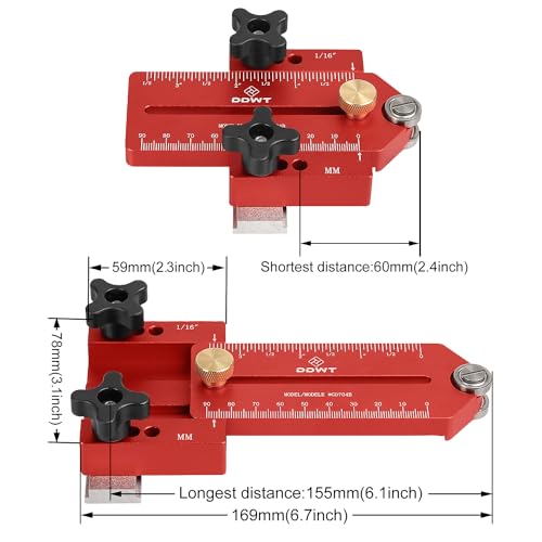 Extended Thin Rip Jig Table Saw Jig Guide for Repeat Narrow Strip Cuts Works with Table Saw Router Table Band Saw - Extended Version - Thumbnail 5