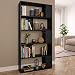 SKM Libreria/Divisorio Nero 80x24x159 cm in Truciolato