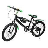 Sicuro e affidabile: questa bicicletta è dotata di un sistema di frenatura doppio ad alta sensibilità nella parte anteriore e posteriore. La sua azione frenante è molto affidabile e sicura