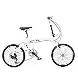 ruedas para bicicletas plegables ✔️Llantas de 20 pulgadas para una rápida aceleración. El sistema de frenado utiliza un doble freno en V