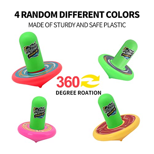 PODLINE Stackable Spinning Top Toy Set #TOP28