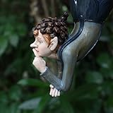 Décoration extérieure : facile à accrocher et à placer dans les jardins, les arbres ou les terrasses, cette balançoire pour décoration elfe apporte un caractère ludique à votre décor extérieur sans installation compliquée