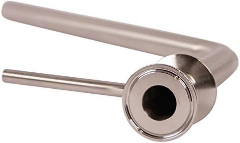 Racking Arm | Tri Clamp 1.5 inch x 1 in. x 60 Degree x 6 in. x 14 in. - Stainless Steel SS304 - Glacier Tanks