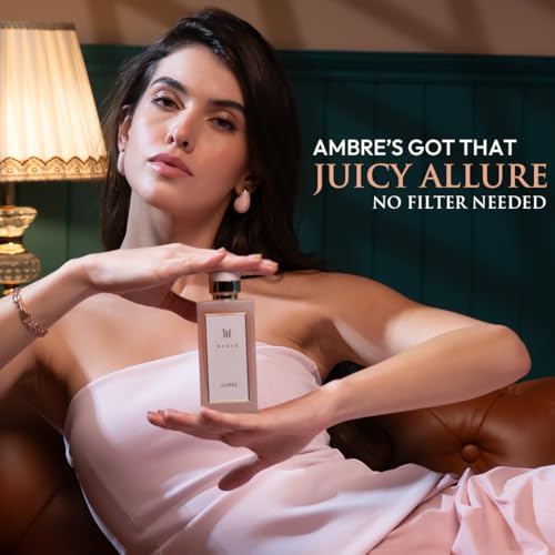 Merve Ambre Perfume For Women 3.4 oz | Premium Long Lasting Fragrance Luxury Scent | Jasmine, Honey, Floral, Fruity, Soft Spicy, Amber, Musk | Eau de Parfum - Image 5