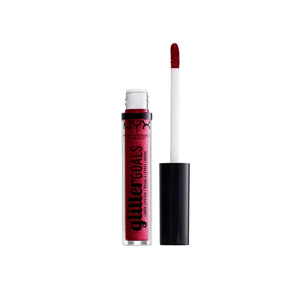 NYX PROFESSIONAL MAKEUP Glitter Goals Liquid Lipstick Bloodstone 3ml