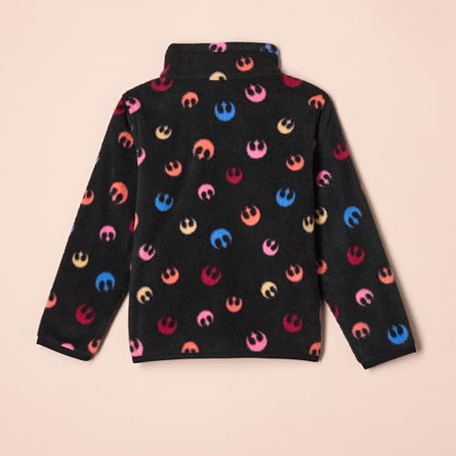 Amazon Essentials Disney | Marvel | Star Wars | Princess Girls and Toddlers' Polar Fleece Full-Zip Mock Jackets3