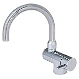 Ambassador Marine Elite Arc Spout Folding Tap, Chrome