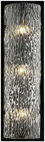 Varaluz Morgan 3-Lt Sconce - Black