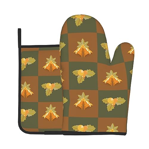 Christmas Oven Mitts And Pot Holders Sets Potholders & Oven 