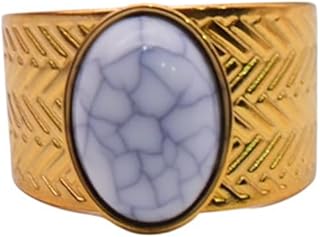 Gold Plated Ring With Elegant Designn For Girls - 47689