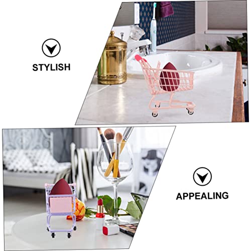 Totority 2 Unidades mini carrinho de compras carrinho de compras infantil brinquedo carrinho de supe