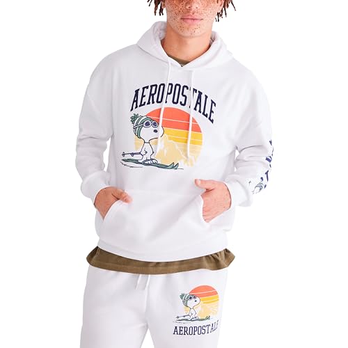 AEROPOSTALE Snoopy Ski Pullover Hoodie