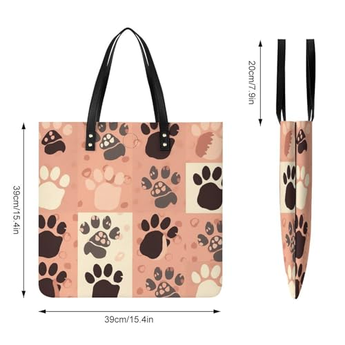 Sac à main en cuir imperméable blanc élégant avec design patte de chat - 3