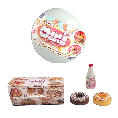 Bizak Mini World Caprios, Überraschungskapseln mit Mini-Sammelfiguren und Mini-Mahlzeiten, 70 Überraschungen mit Süßigkeiten, Getränken und Aufklebern, Jungen und Mädchen ab 6 Jahren (64505003) Bizak Mini World Caprios, Überraschungskapseln mit Mini-Sammelfiguren und Mini-Mahlzeiten, 70 Überraschungen mit Süßigkeiten, Getränken und Aufklebern, Jungen und Mädchen ab 6 Jahren (64505003)